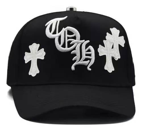 Gorra TCH gótico con dos cruces blancas