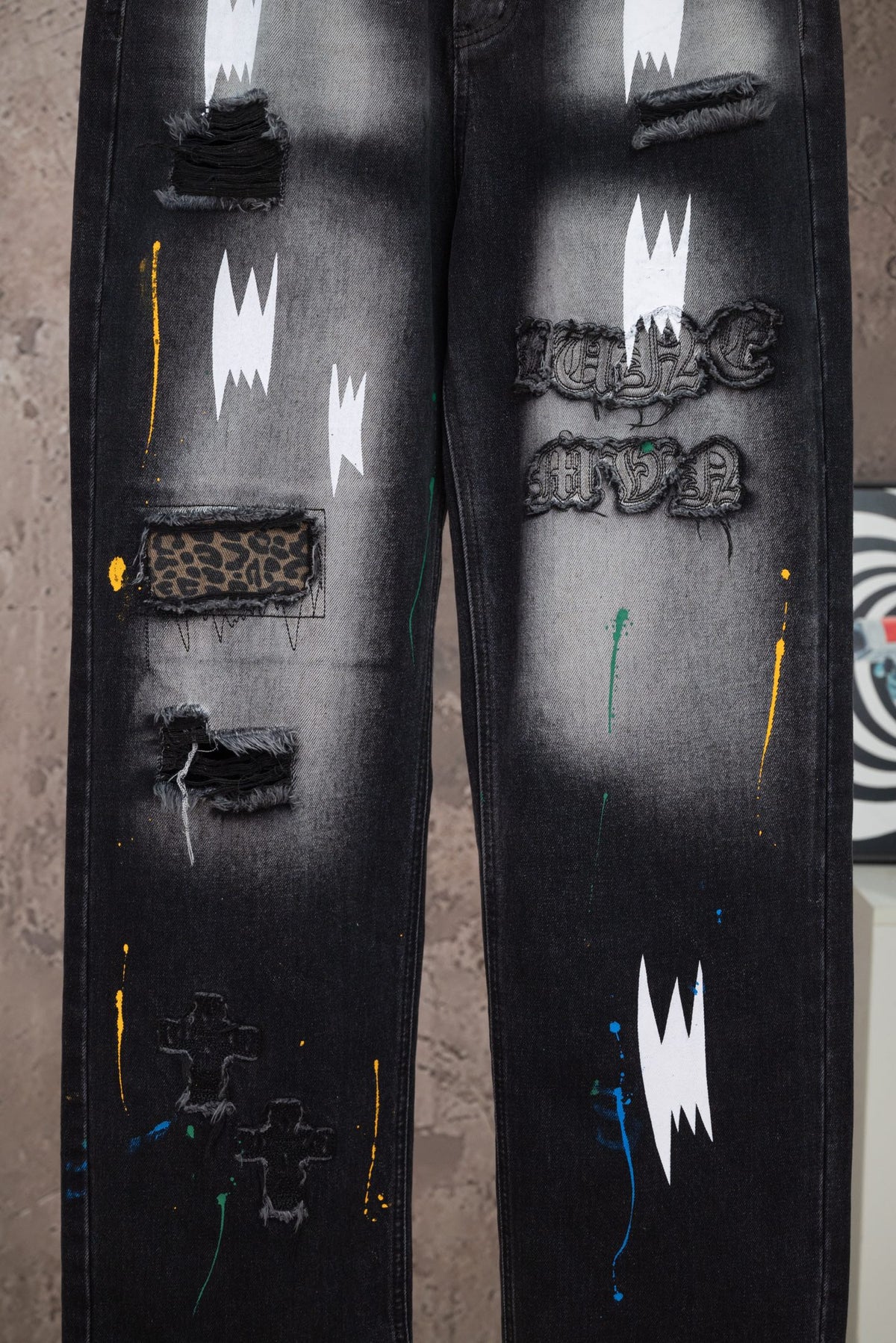 Pantalón Chrome Hearts #498335 CALIDAD ORIGINAL
