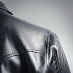 Chaqueta de Cuero Chrome Hearts Bordado Grande CALIDAD ORIGINAL