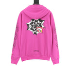 Sudadera Chrome Hearts 25FW telaraña dientes con capucha CALIDAD ORIGINAL