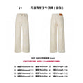 Pantalón Louis Vuitton 1v Mosaic Plaid jeans CALIDAD ORIGINAL