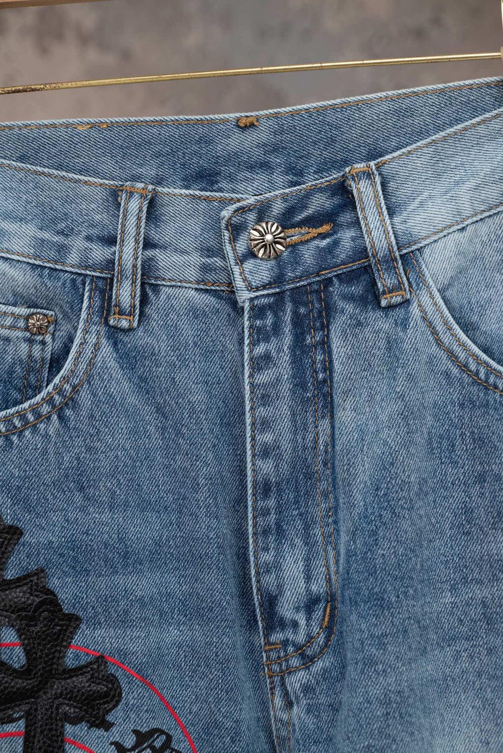 Pantalón Chrome Hearts #498308 CALIDAD ORIGINAL