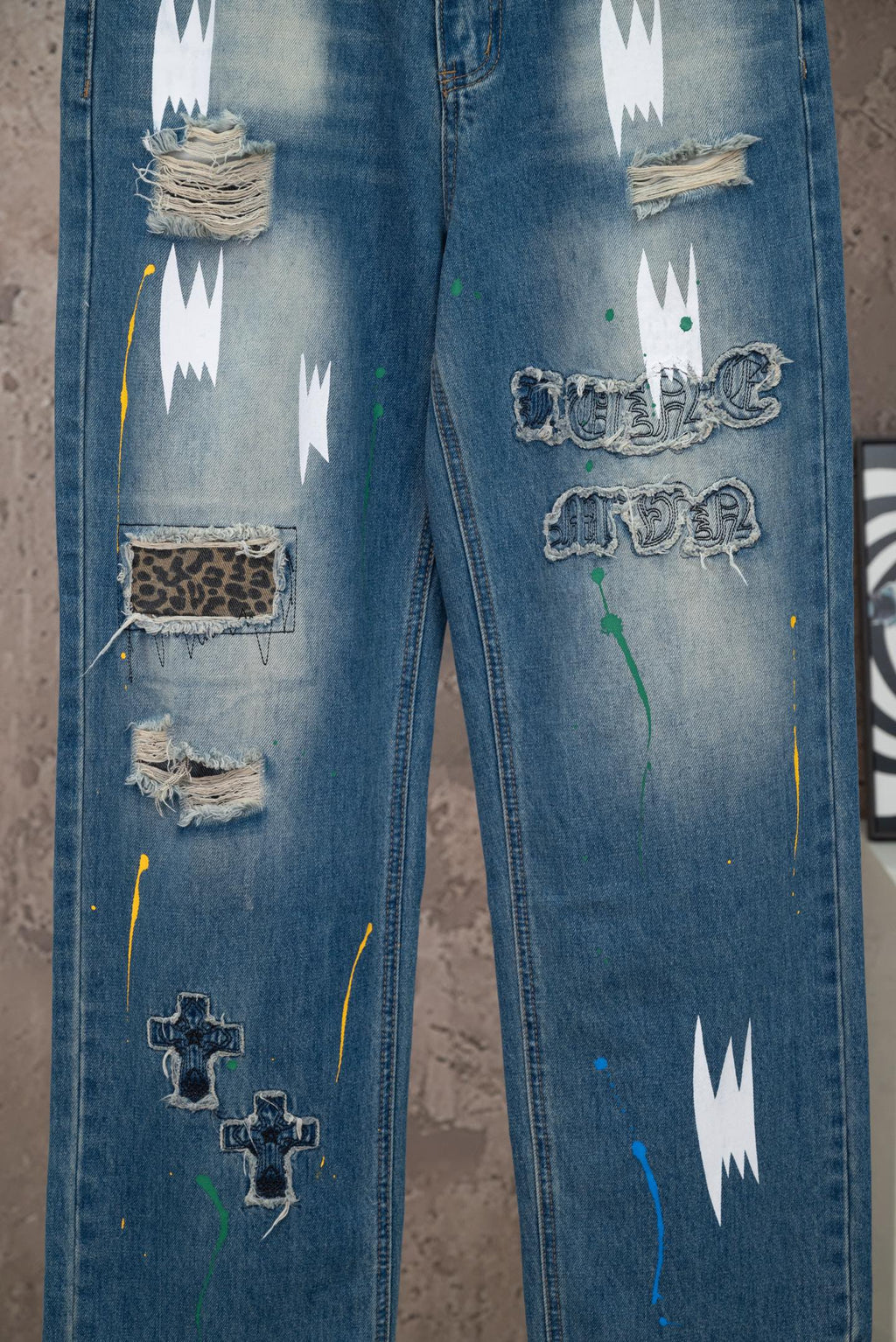 Pantalón Chrome Hearts #498334 CALIDAD ORIGINAL