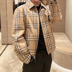 Chaqueta Burberry 22Fw reversible a cuadros CALIDAD ORIGINAL
