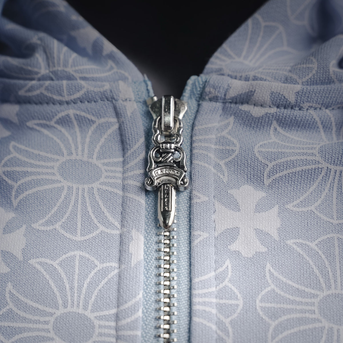 Sudadera Chrome Hearts estampado integral con cremallera chaqueta tipo sudadera CALIDAD ORIGINAL