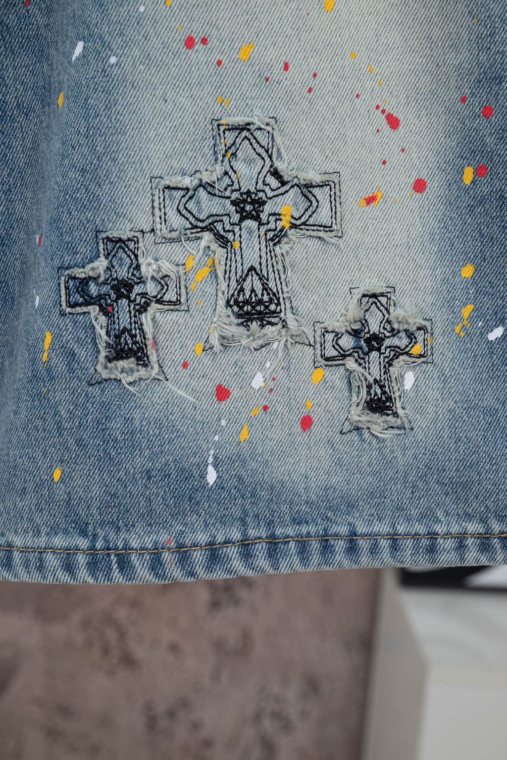 Pantalón Chrome Hearts #498299 CALIDAD ORIGINAL