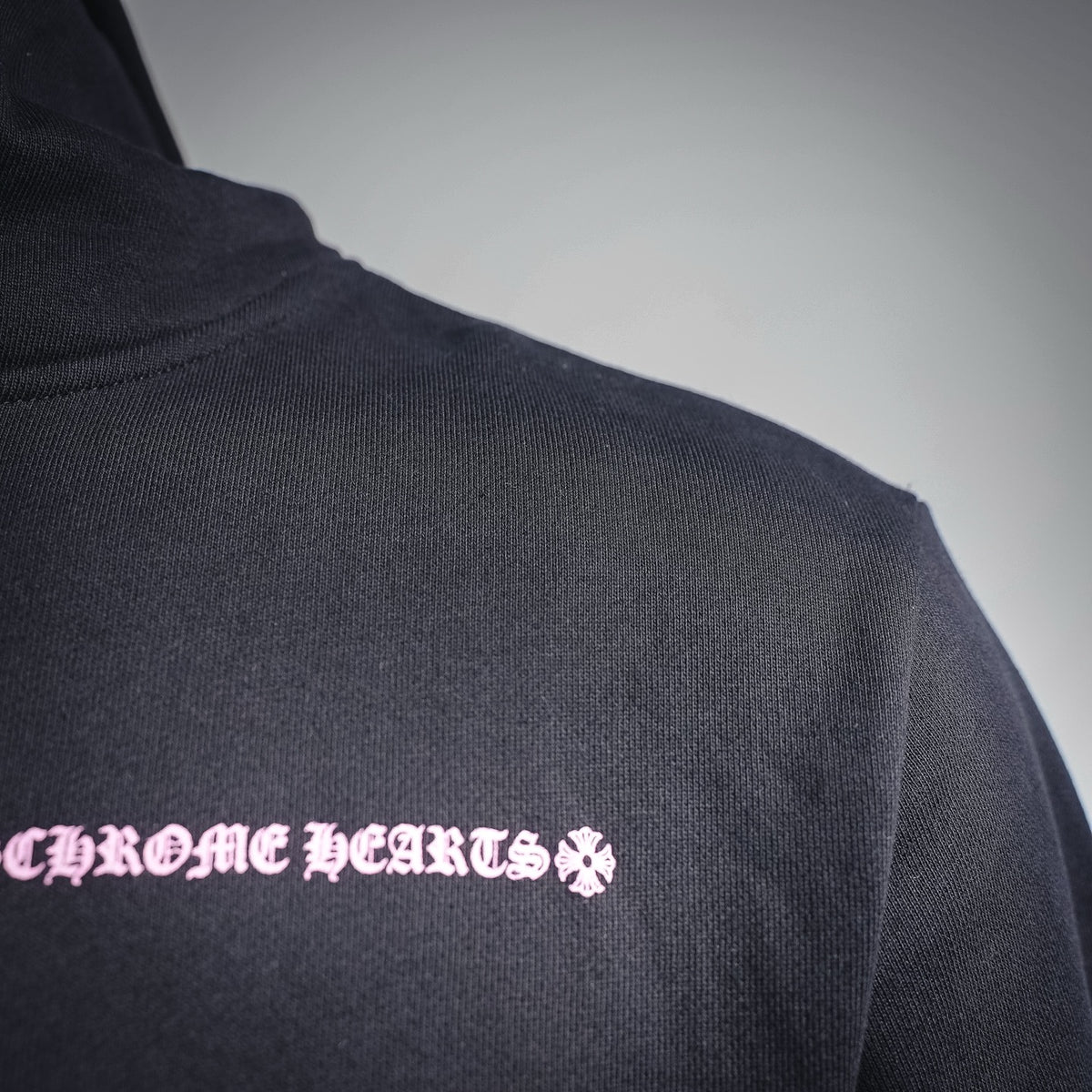 Sudadera Chrome Hearts 25FW rosado sánscrito con capucha - Estilo B CALIDAD ORIGINAL