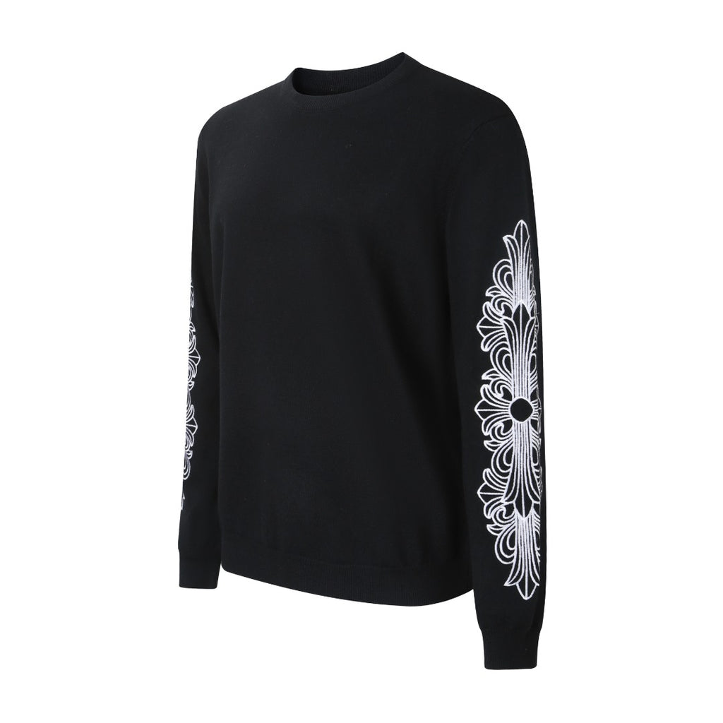 Chompa Chrome Hearts 26SS pergamino bordado Sweater CALIDAD ORIGINAL