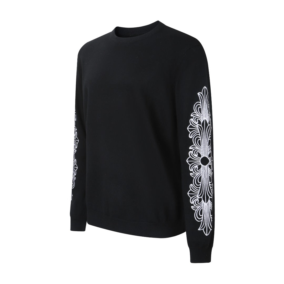 Chompa Chrome Hearts 26SS pergamino bordado Sweater CALIDAD ORIGINAL