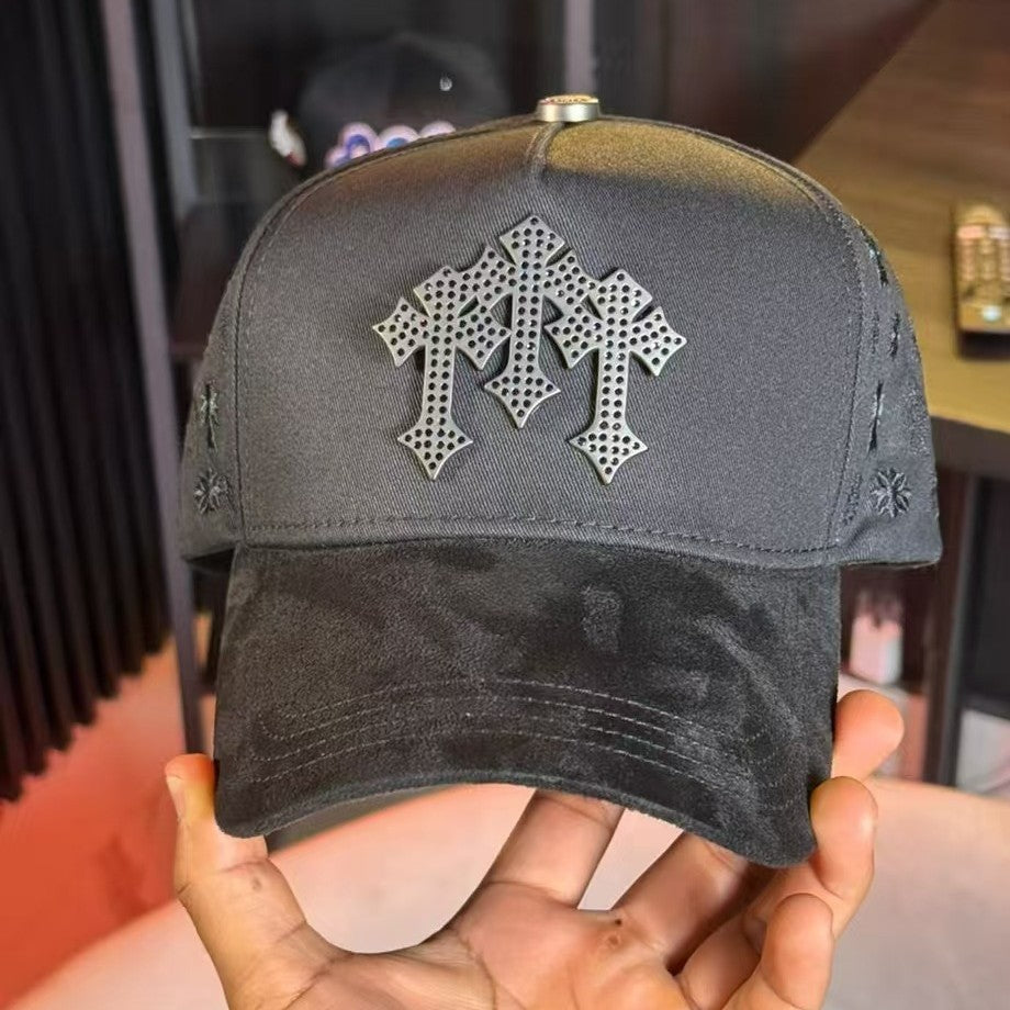 Gorra Chrome Hearts Cruz - Negro