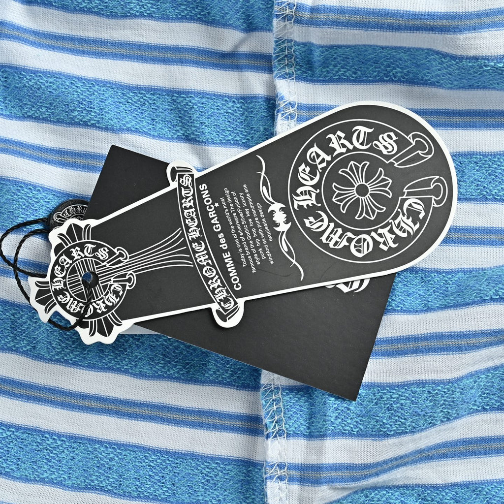 Polo Chrome Hearts Rayas Manga Larga - Estilo C CALIDAD ORIGINAL