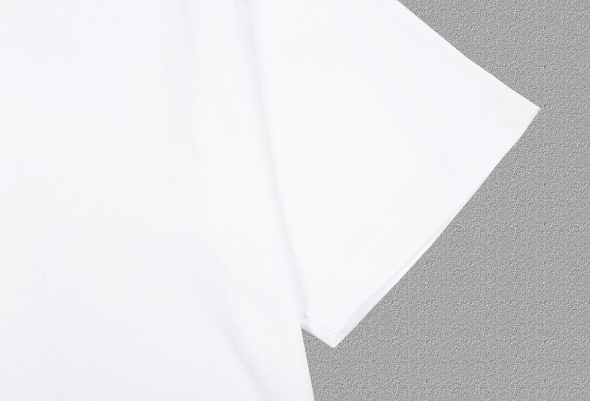 Polera Chrome Hearts 2026FW manga corta polera con estampado de logo, High-End 26s Double Yarn 300g Fabric - Estilo D CALIDAD ORIGINAL