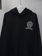 Sudadera Chrome Hearts 2026 nuevo bordado herradura logo Washed y desgastado para pareja sudadera con capucha - Estilo B CALIDAD ORIGINAL