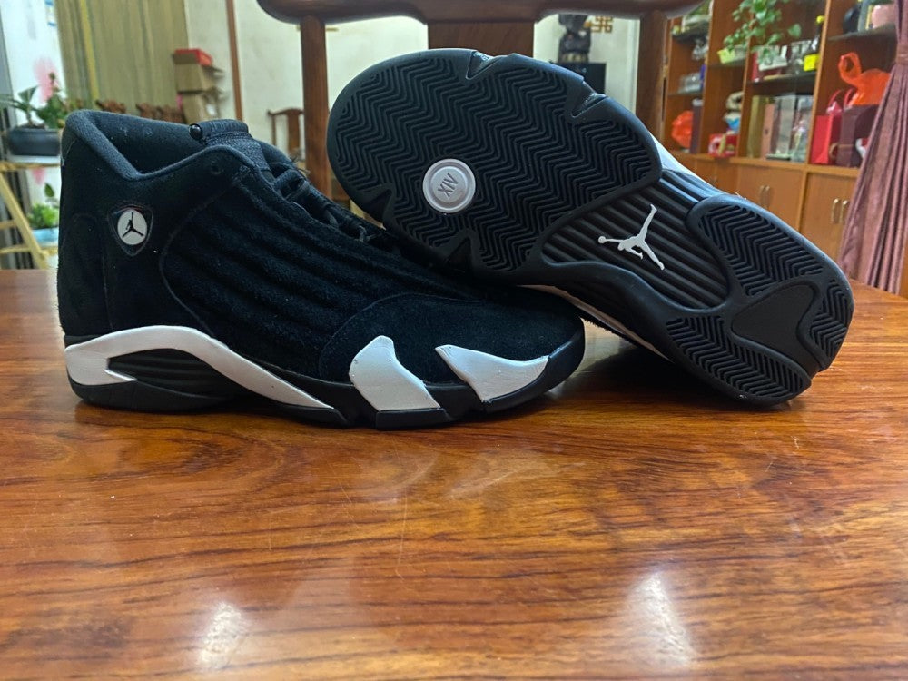 Air Jordan 14 Black/White/University Red - CALIDAD VIIP