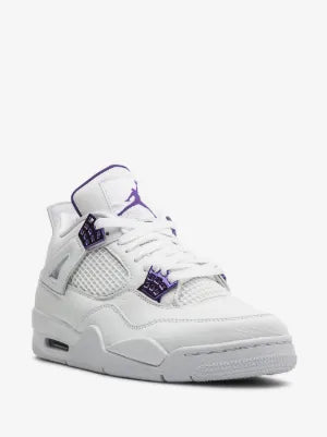 Air Jordan 4 Retro - blanco morado