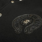 Chaqueta Chrome Hearts CH️ 2024 primavera/verano de pasarela estilo béisbol chaqueta - Estilo B CALIDAD ORIGINAL