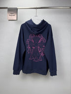 Sudadera Chrome Hearts 2026 nuevo bordado cruz logo Washed y desgastado para pareja con capucha CALIDAD ORIGINAL