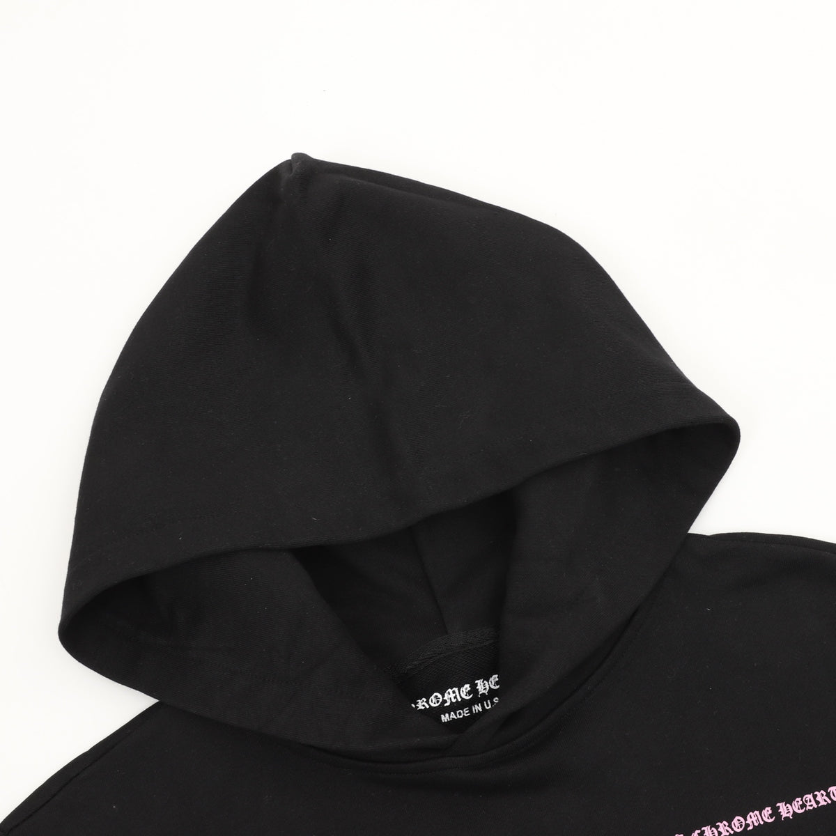 Sudadera Chrome Hearts 25FW rosado sánscrito con capucha CALIDAD ORIGINAL