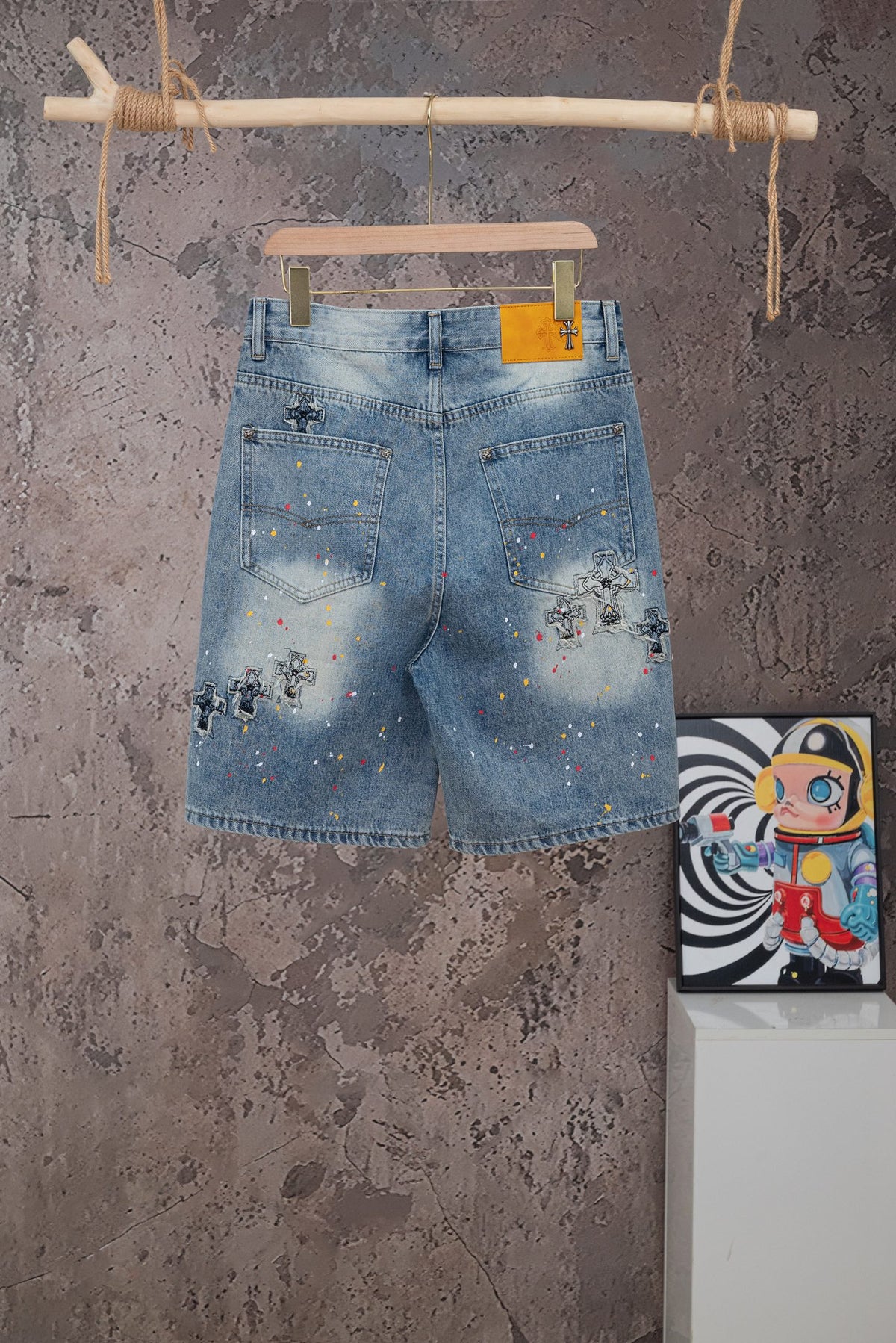Pantalón Chrome Hearts #498299 CALIDAD ORIGINAL