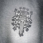 Polera Manga Larga Chrome Hearts /CH waffle estampado manga larga polera con vid y espada estampado CALIDAD ORIGINAL