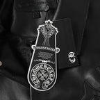 Chaqueta Chrome Hearts * / Hardware cruz cuero Snap-Button chaqueta CALIDAD ORIGINAL