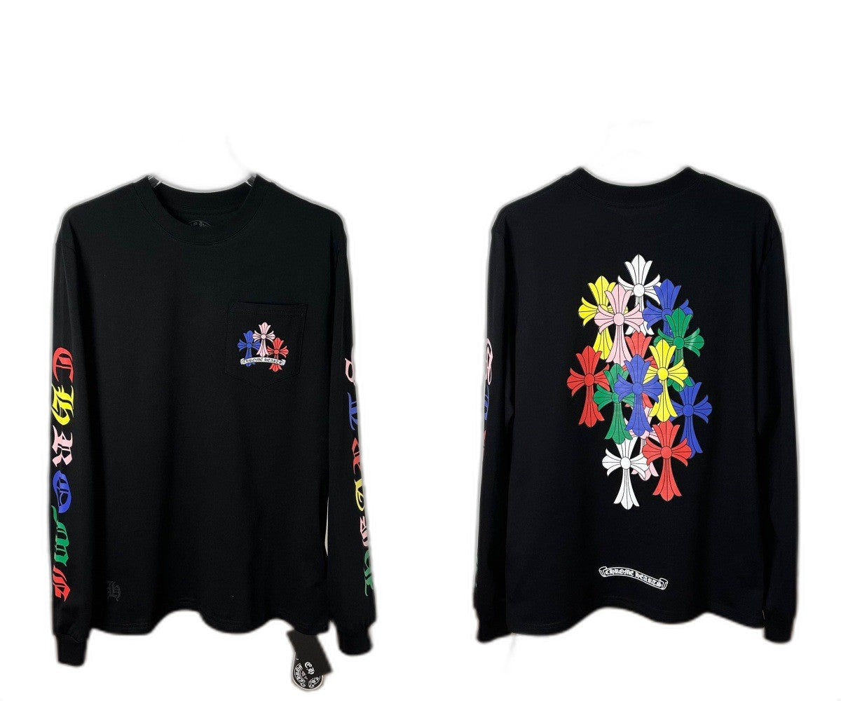 Chrome Hearts Floral Multicolor - Negro - CALIDAD ORIGINAL