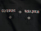 Sudadera Chrome Hearts cruz bordado cuello redondo sudadera - Estilo B CALIDAD ORIGINAL