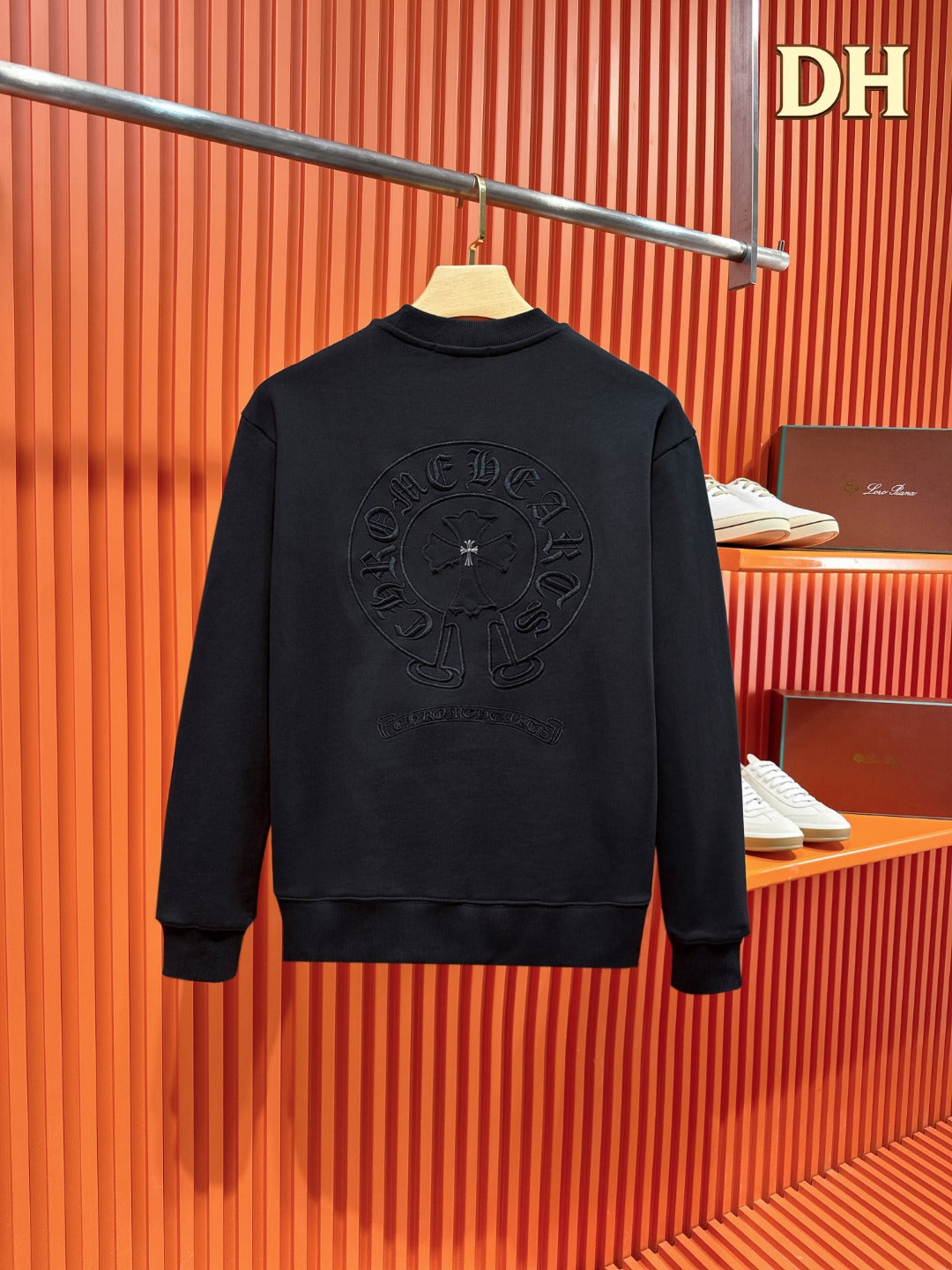Sudadera Chrome Hearts cruz - Estilo B CALIDAD ORIGINAL