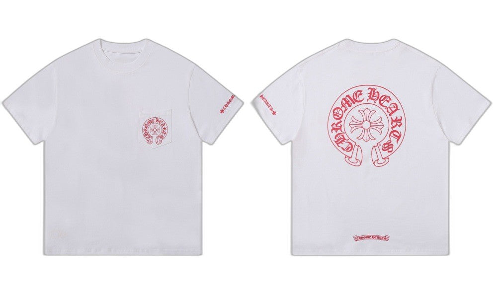 Chrome Hearts Roja - Blanco - CALIDAD ORIGINAL