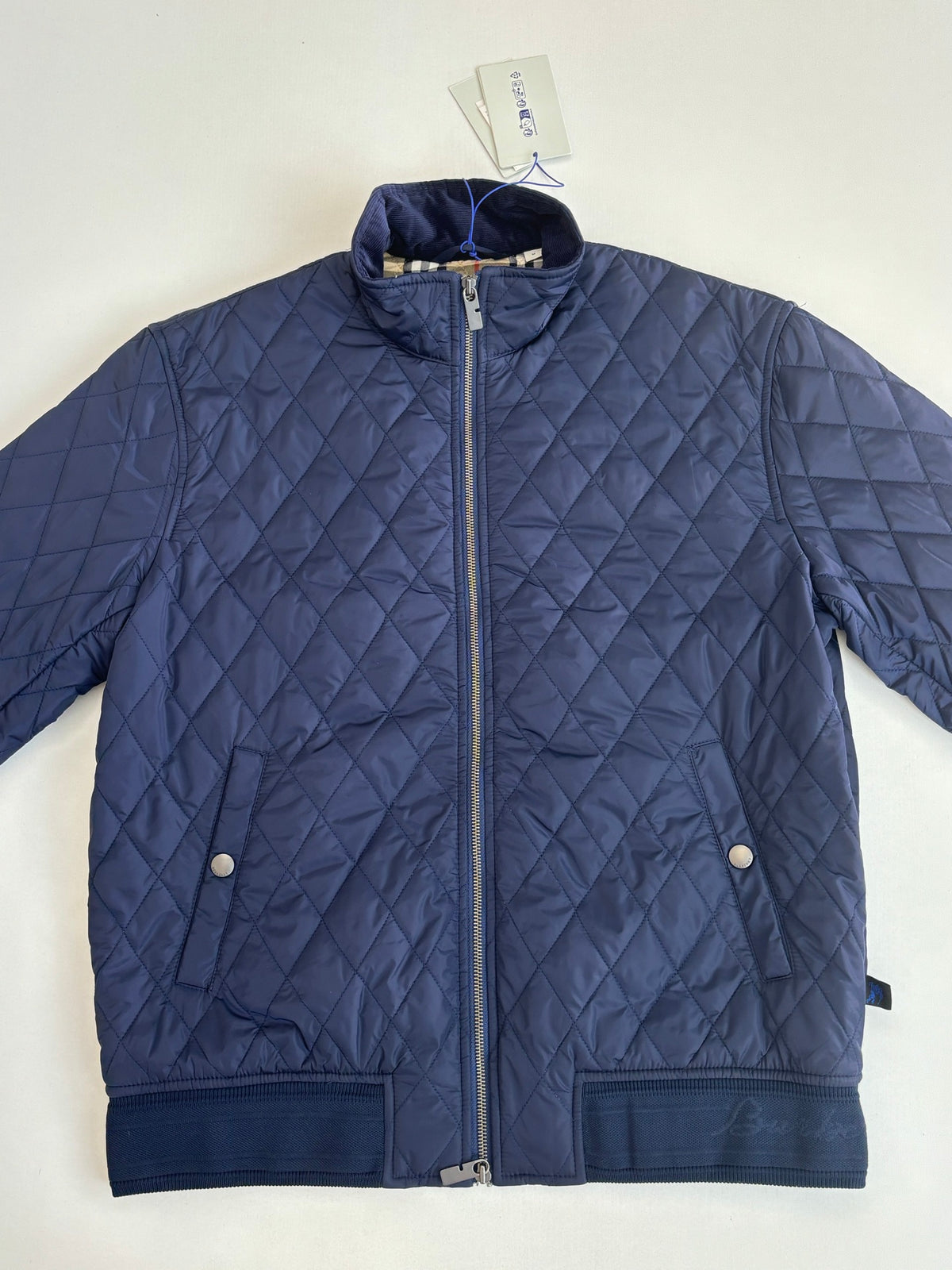 Chaqueta Burberry acolchado stand-up collar nylon chaqueta - Estilo B CALIDAD ORIGINAL