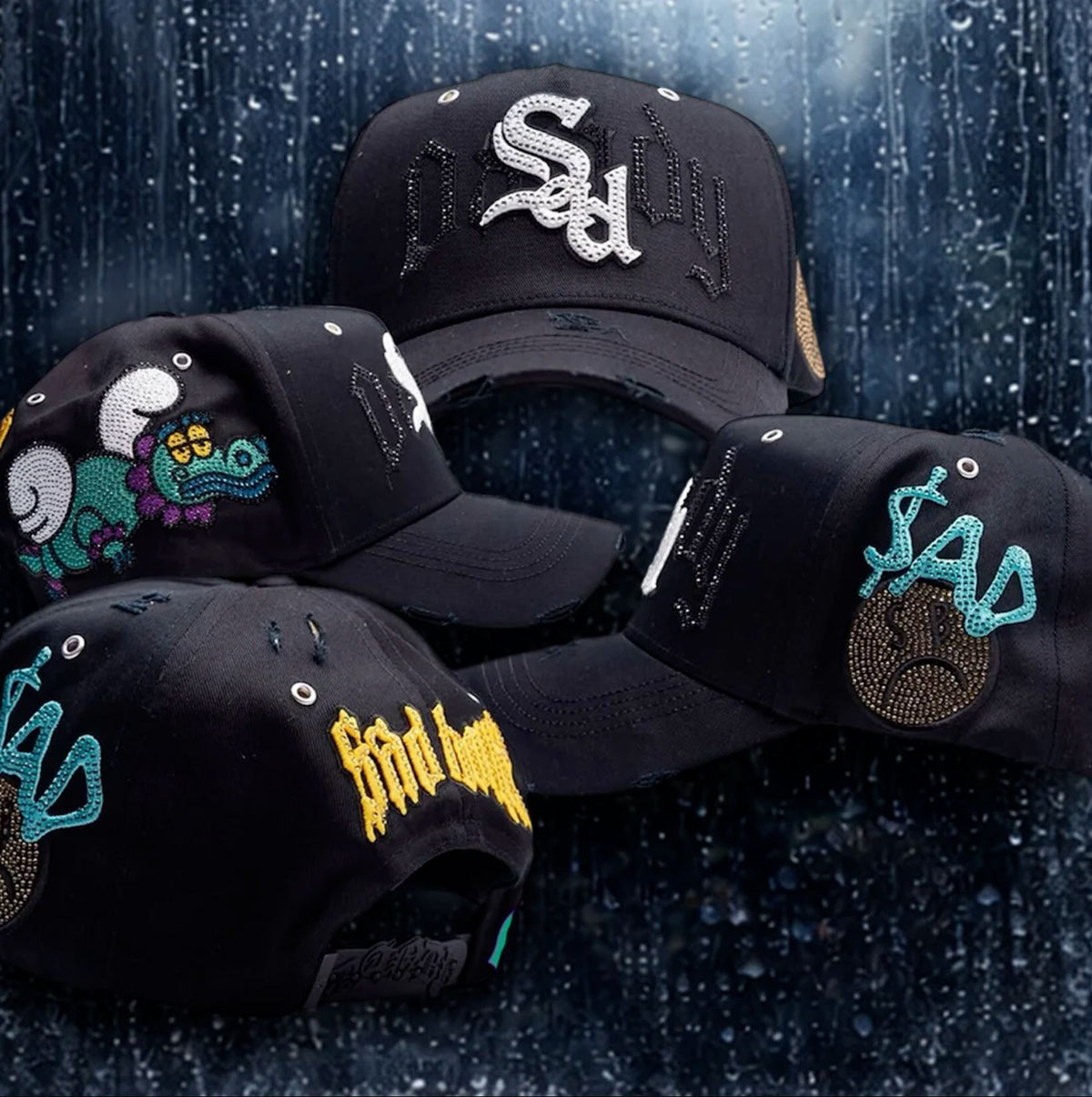 Gorra SU con gráficos fantasma