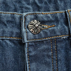 Pantalón Chrome Hearts Jeans Cruz Bordada CALIDAD ORIGINAL