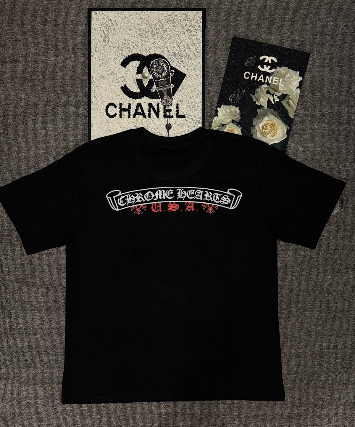 Camisa Chrome Hearts #497618 CALIDAD ORIGINAL