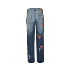 Pantalón Chrome Hearts Jeans Cruz Bordada CALIDAD ORIGINAL