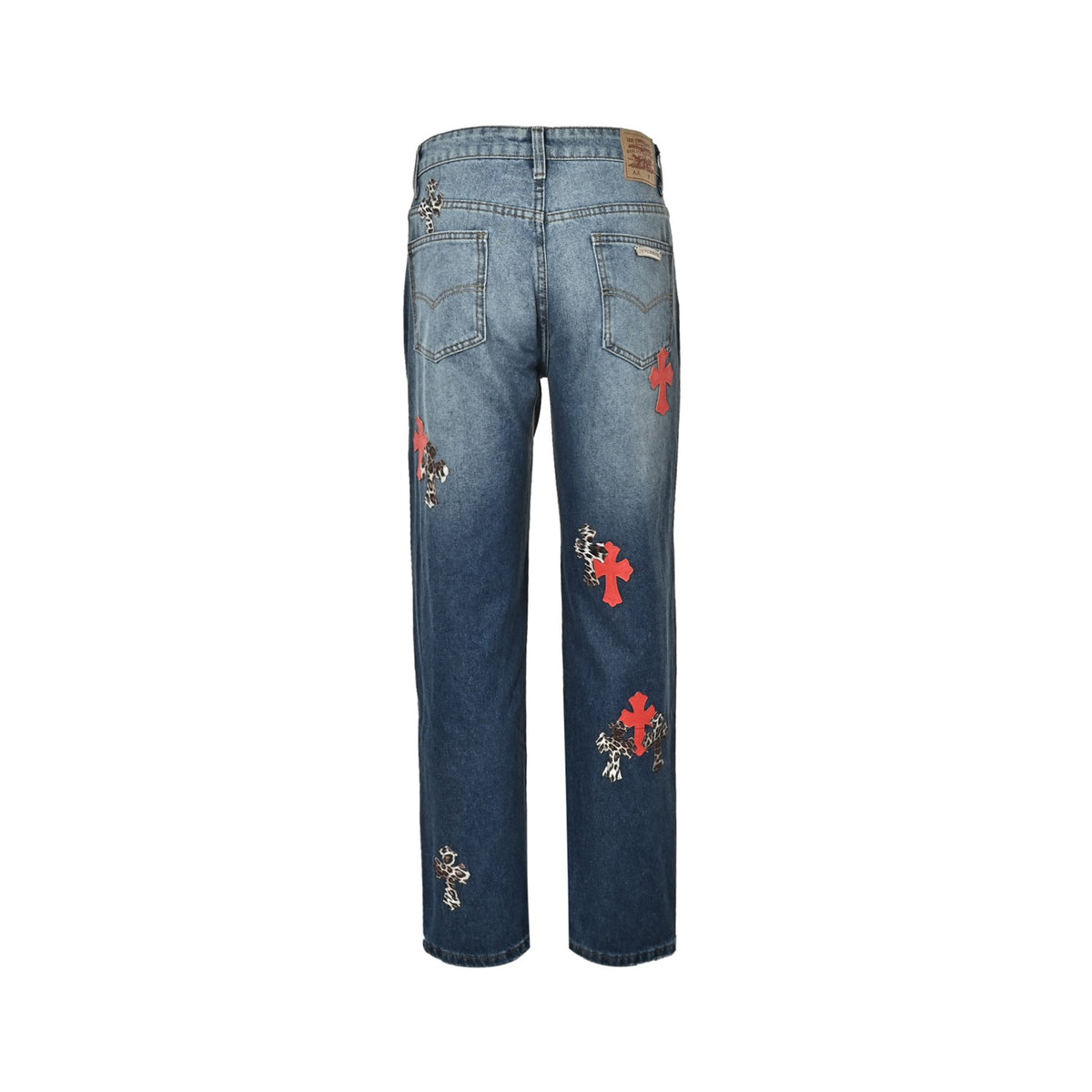 Pantalón Chrome Hearts Jeans Cruz Bordada CALIDAD ORIGINAL