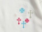 Sudadera Chrome Hearts 2026 cruz bordado verano nuevo Arrival Original Counter American lavado ácido desgastado CALIDAD ORIGINAL