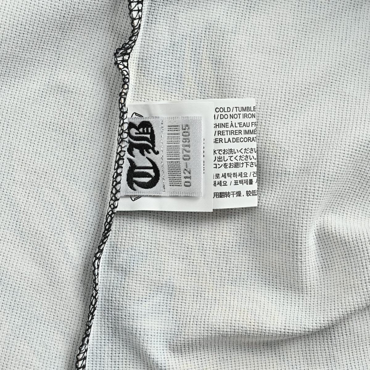 Polera Manga Larga Chrome Hearts x Nike x Nocta colaboración: y Nike estampado integral manga larga CALIDAD ORIGINAL