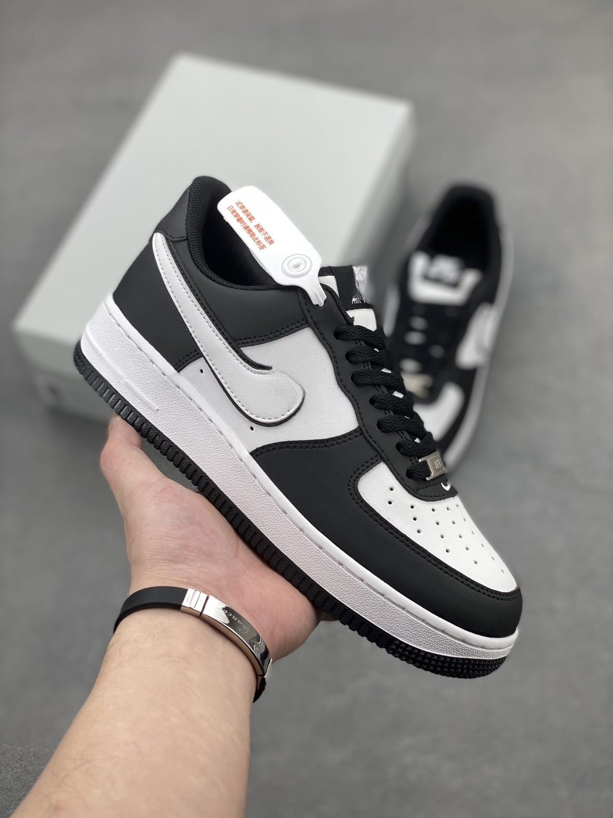 Air Force One - blanco y negro