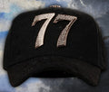 Gorra Número 77 en pedrería