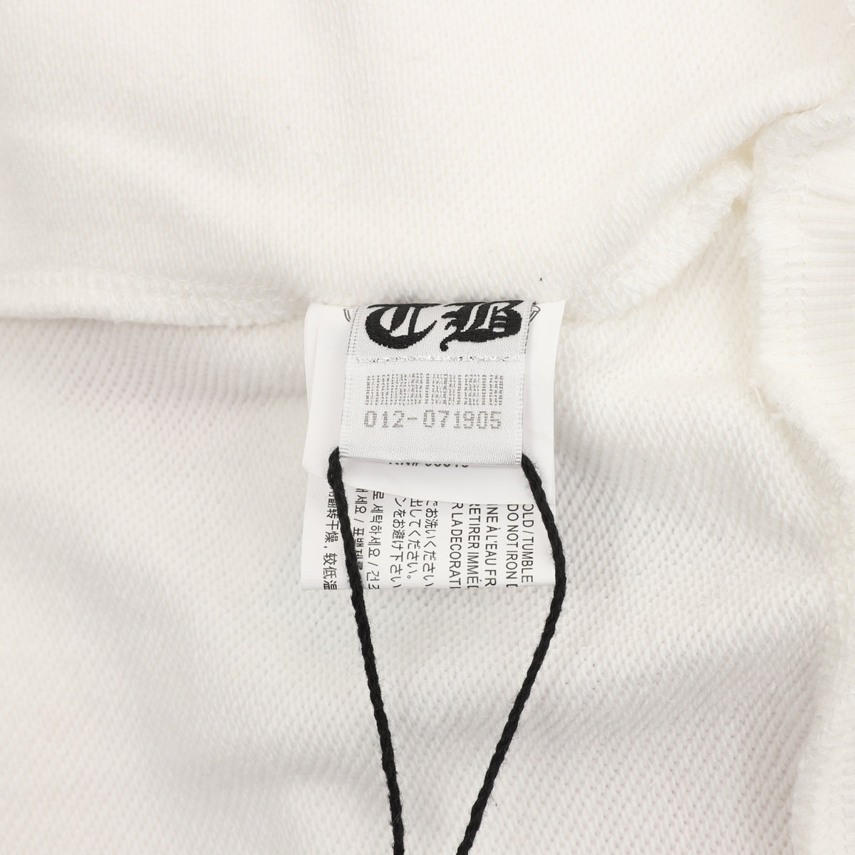 Sudadera Chrome Hearts 25FW colorido sánscrito con capucha - Estilo B CALIDAD ORIGINAL