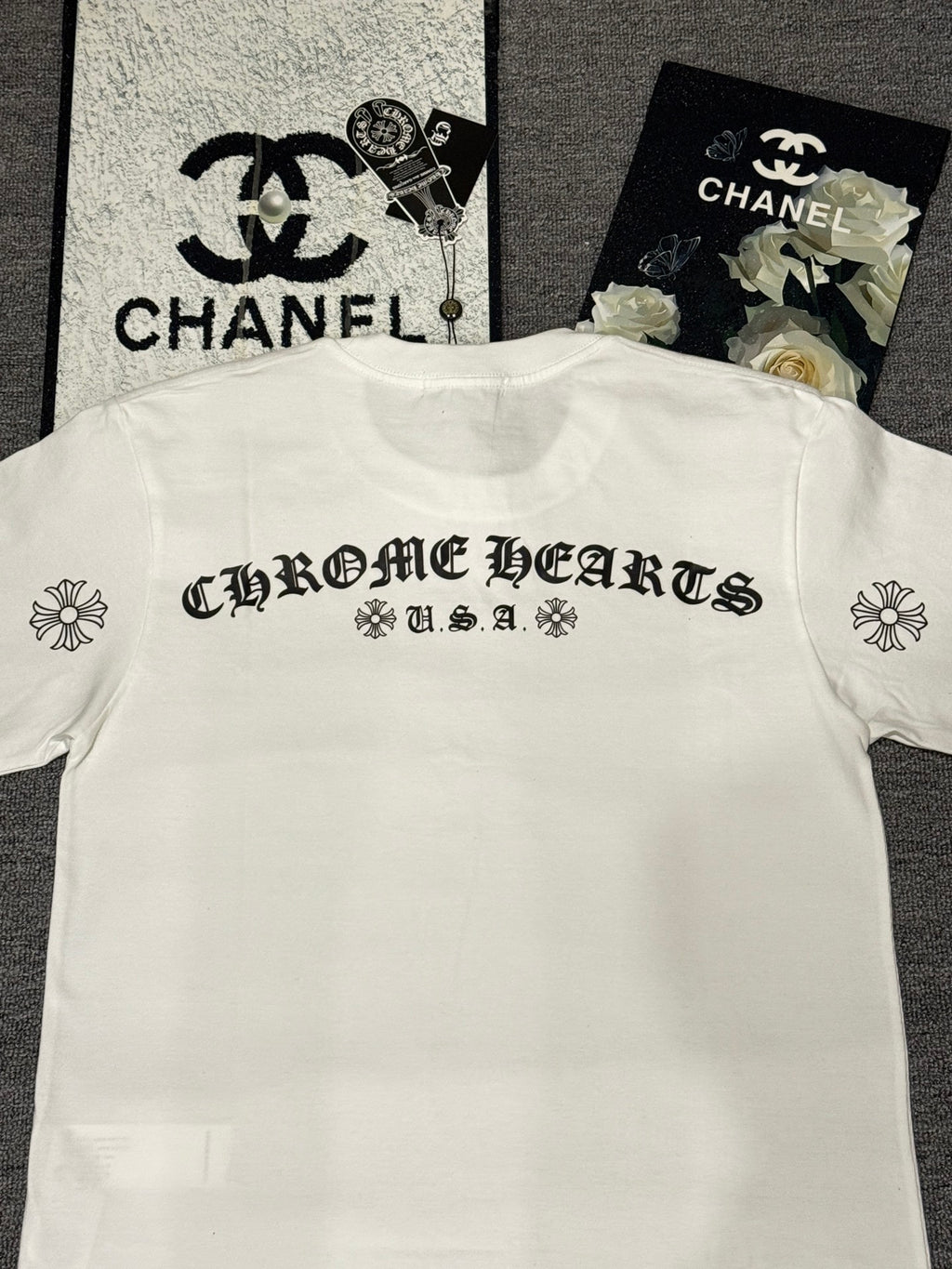 Camisa Chrome Hearts #497667 CALIDAD ORIGINAL