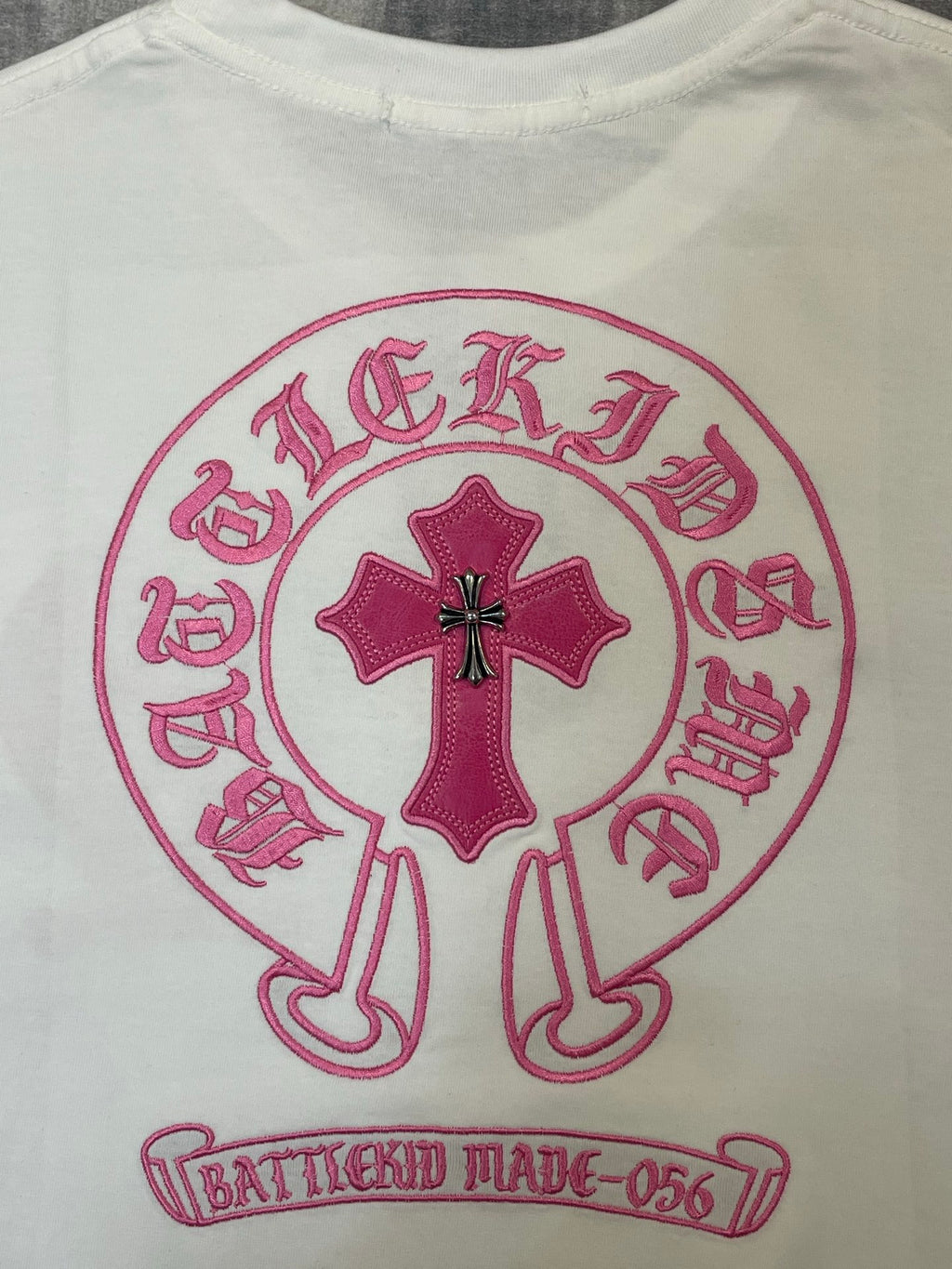 Polera Chrome Hearts bordado cuero Tee - Estilo B CALIDAD ORIGINAL