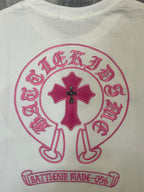 Polera Chrome Hearts bordado cuero Tee - Estilo B CALIDAD ORIGINAL