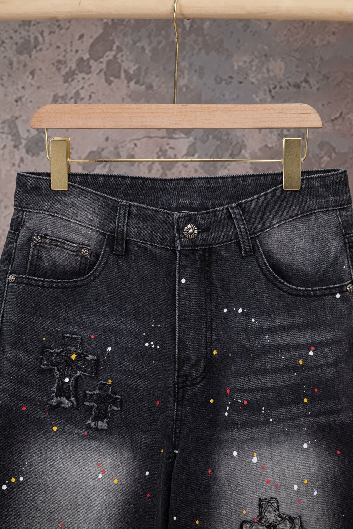 Pantalón Chrome Hearts #498300 CALIDAD ORIGINAL