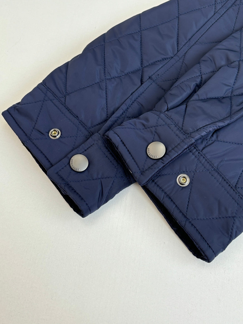 Chaqueta Burberry acolchado stand-up collar nylon chaqueta - Estilo B CALIDAD ORIGINAL