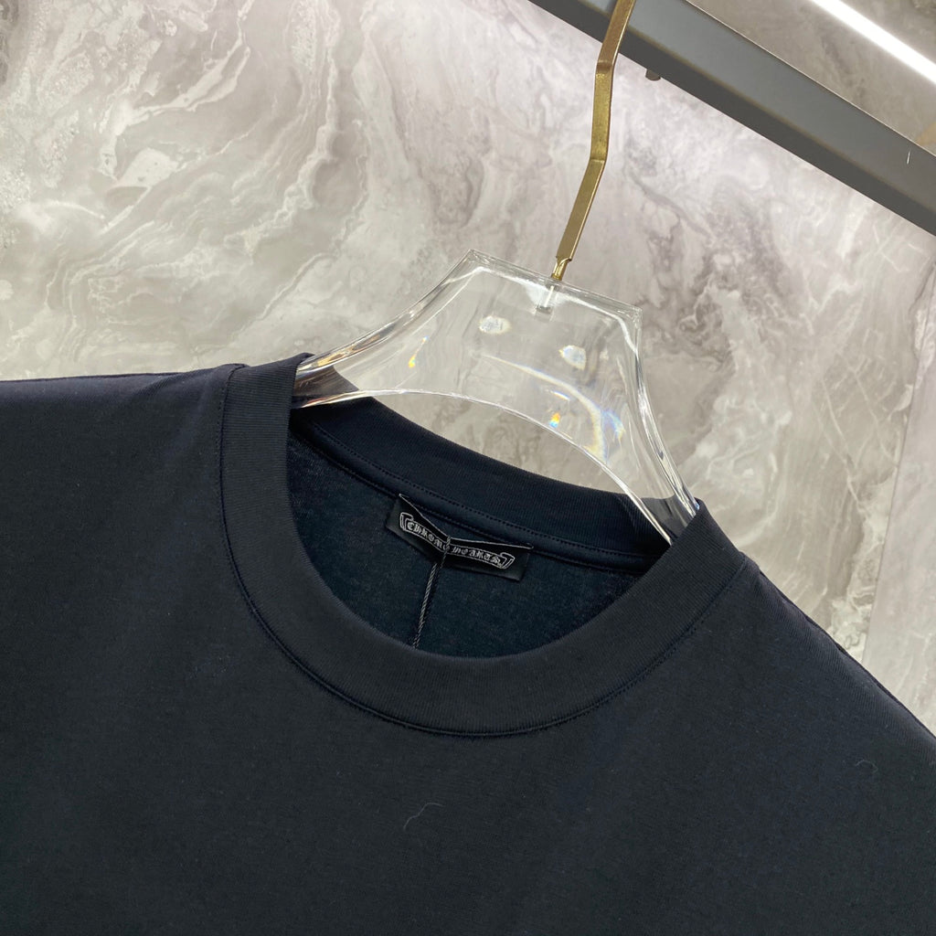 Polera Chrome Hearts 26SS verano nuevo cuello redondo manga corta polera - Estilo C CALIDAD ORIGINAL