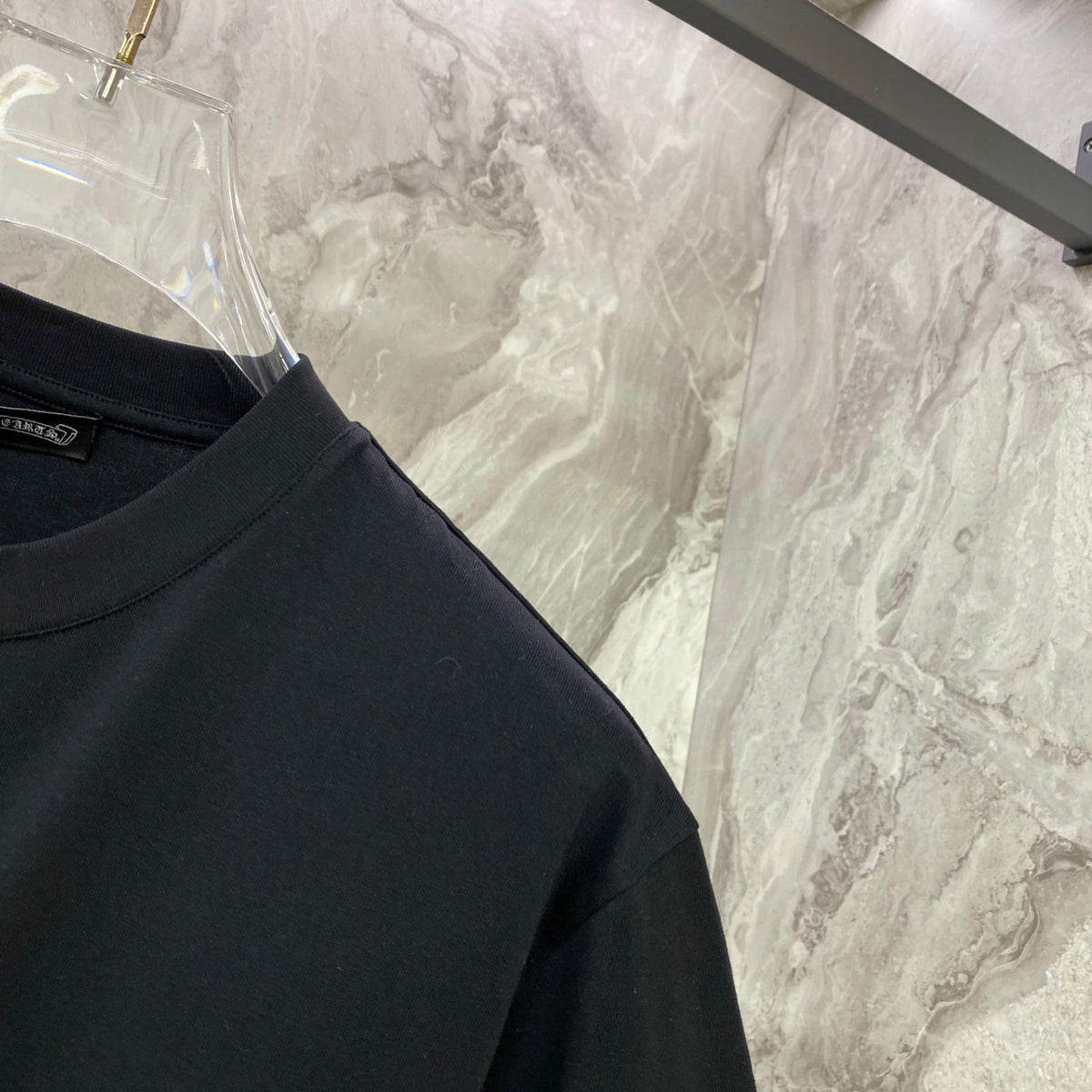 Polera Chrome Hearts 26SS verano nuevo cuello redondo manga corta polera - Estilo C CALIDAD ORIGINAL