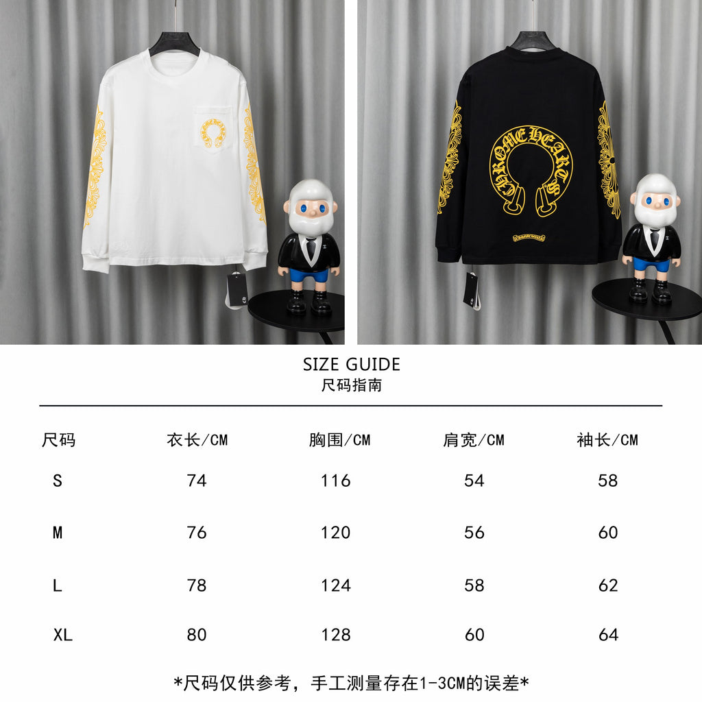 Prenda Chrome Hearts manga larga CALIDAD ORIGINAL