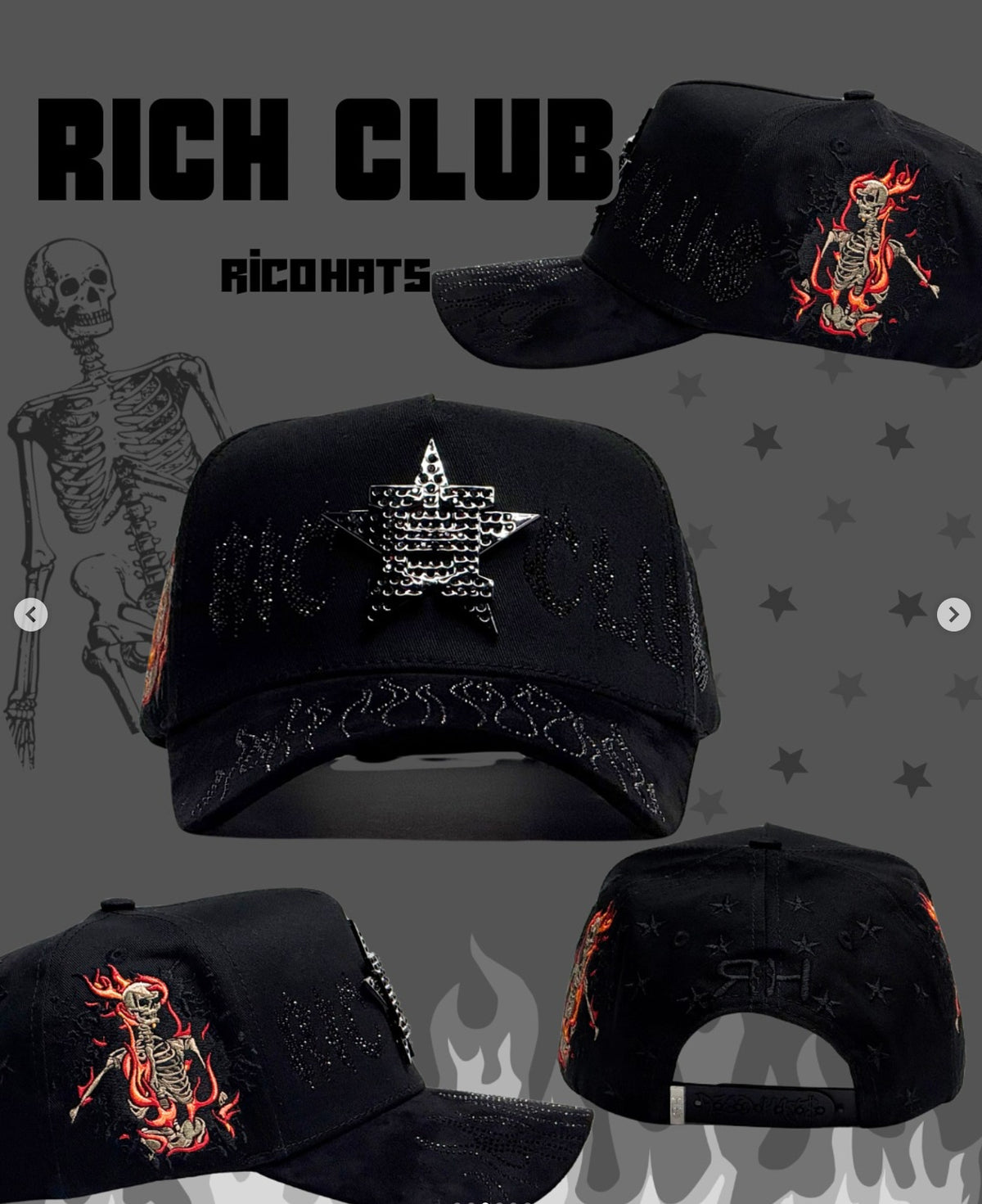 Gorra Rich Club / Rico Hats