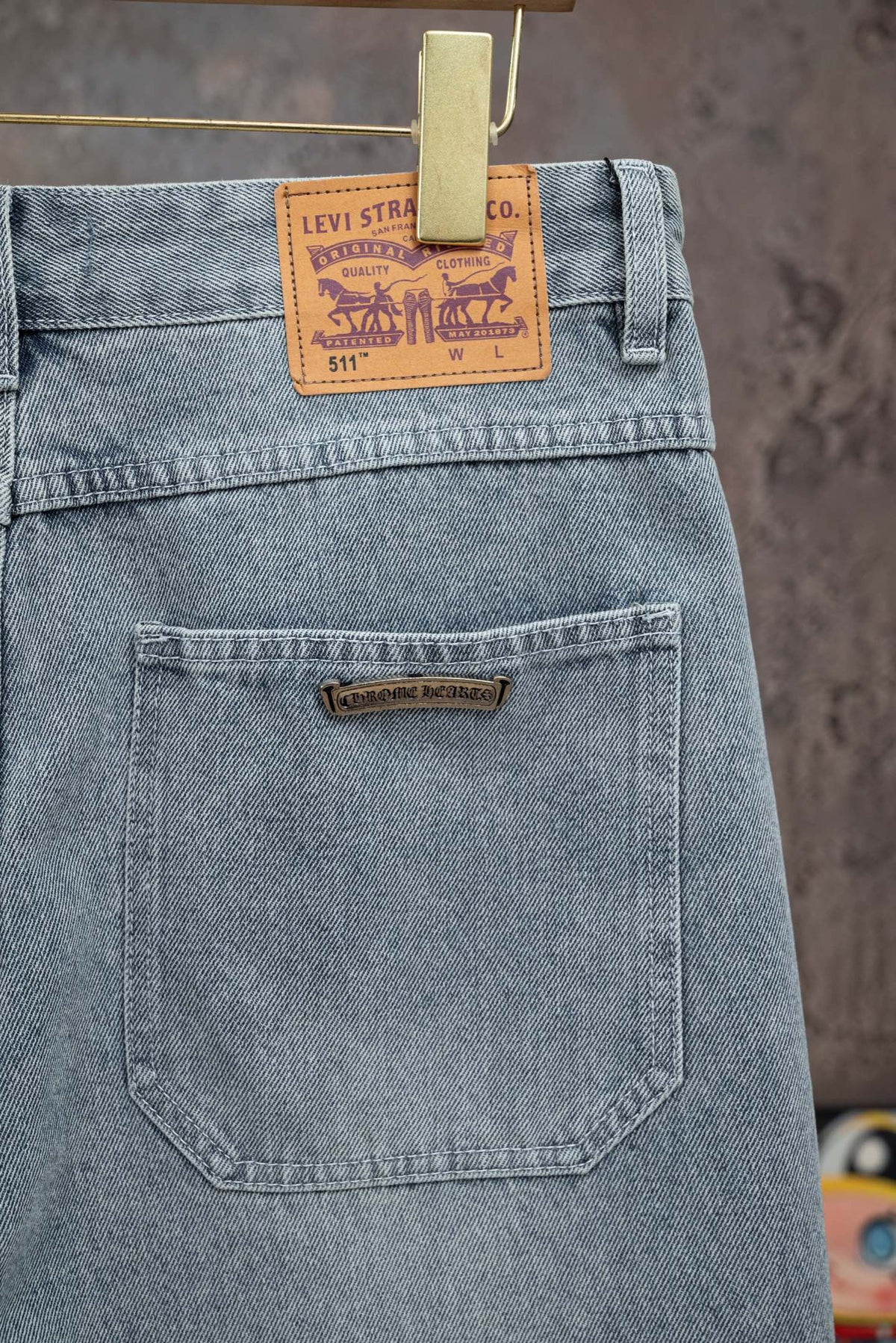 Pantalón Chrome Hearts #498282 CALIDAD ORIGINAL